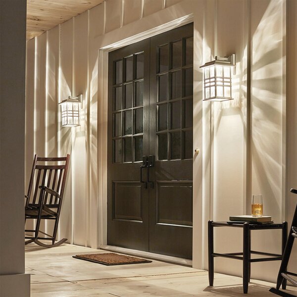 VENKOVNÍ NÁSTĚNNÉ SVÍTIDLO, 20,3/22,8/35,9 cm Elstead Lighting - Venkovní nástěnná světla