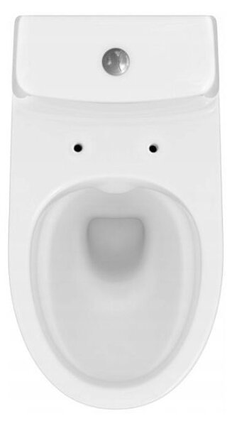 Cersanit Moduo CleanOn, kombi wc se splachováním 3/5l + sedátko z duroplastu, bílá, K116-030