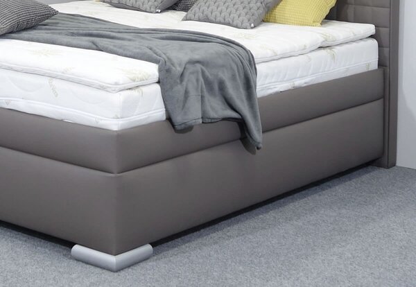 Americká postel boxspring RIALTO, s úložným prostorem
