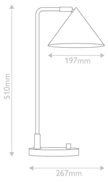 STOLNÍ LAMPA, E27, Elstead Lighting - Stolní lampy