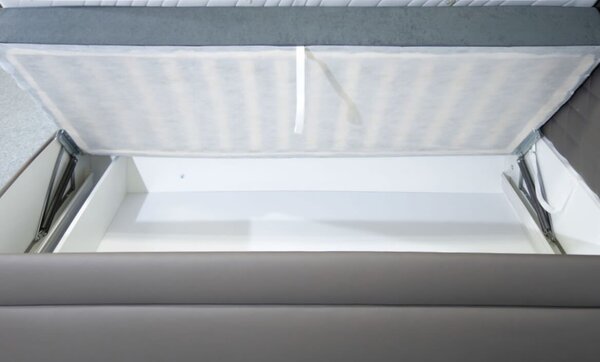 Americká postel boxspring RIALTO, s úložným prostorem