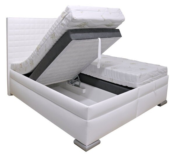Americká postel boxspring RIALTO, s úložným prostorem