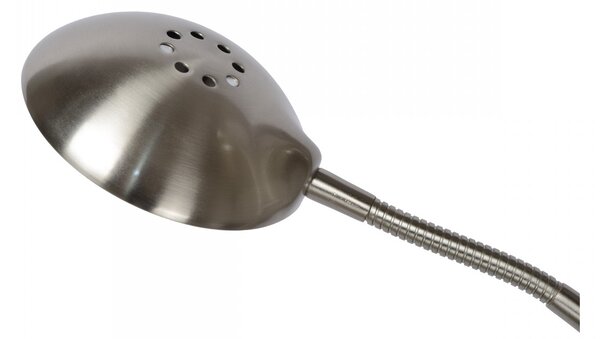 Lucide 19791/24/12 LED stojací svítidlo Zenith 1x20W+4W | 1600lm+320lm | 3000K - stmívatelné, chrom