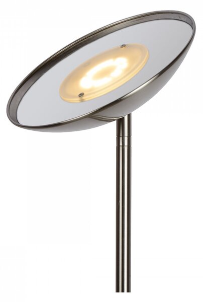 Lucide 19791/24/12 LED stojací svítidlo Zenith 1x20W+4W | 1600lm+320lm | 3000K - stmívatelné, chrom