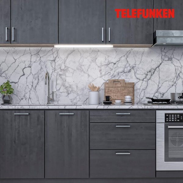 TF 202706TFX VÝPRODEJ VZORKU - TELEFUNKEN CCT svítidlo pod skříňku s čidlem, 50 cm, 5,5 W, 520 lm, bílé - BRILONER