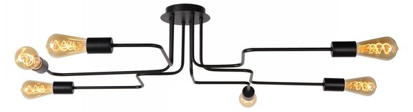 Lucide 21112/06/30 stropní svítidlo Lester 6x40W|E27