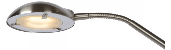 Lucide 19791/24/12 LED stojací svítidlo Zenith 1x20W+4W | 1600lm+320lm | 3000K - stmívatelné, chrom