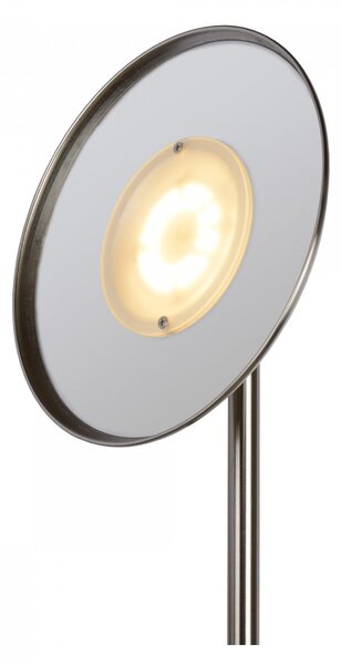 Lucide 19791/24/12 LED stojací svítidlo Zenith 1x20W+4W | 1600lm+320lm | 3000K - stmívatelné, chrom
