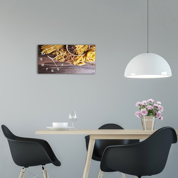 Skleněné hodiny na stěnu Těstoviny pl_zsp_60x30_f_79266600