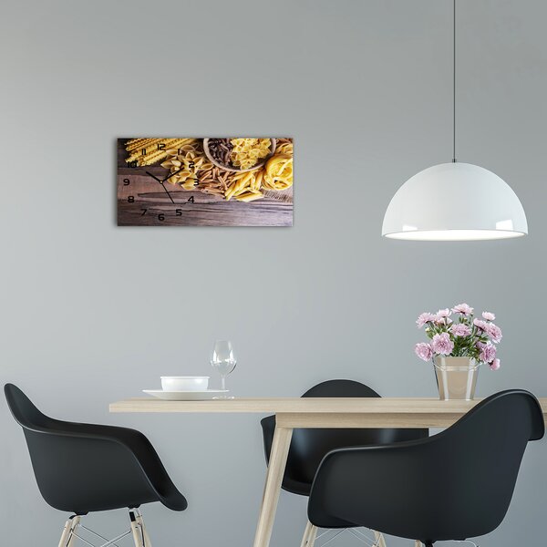 Skleněné hodiny na stěnu Těstoviny pl_zsp_60x30_f_79266600