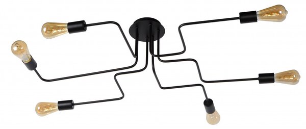 Lucide 21112/06/30 stropní svítidlo Lester 6x40W|E27