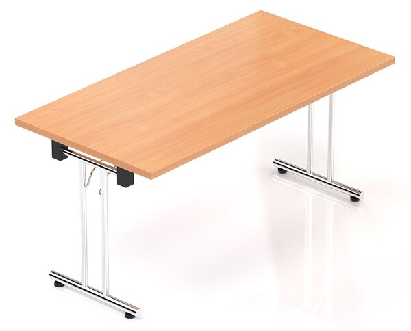 NABYTEK-DESIGNOVY.CZ - DBPST16 - Konferenční skládací stůl KOMFORT, stohovatelný 160x70x76cm, buk