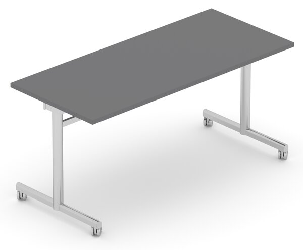 NABYTEK-DESIGNOVY.CZ - DBPST16M - Konferenční výklopný stůl na kolečkách KOMFORT, 160x70x76cm, buk