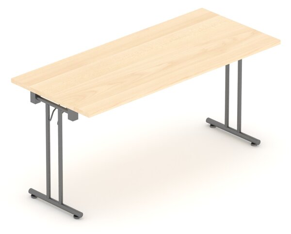 NABYTEK-DESIGNOVY.CZ - DBPST16 - Konferenční skládací stůl KOMFORT, stohovatelný 160x70x76cm, buk