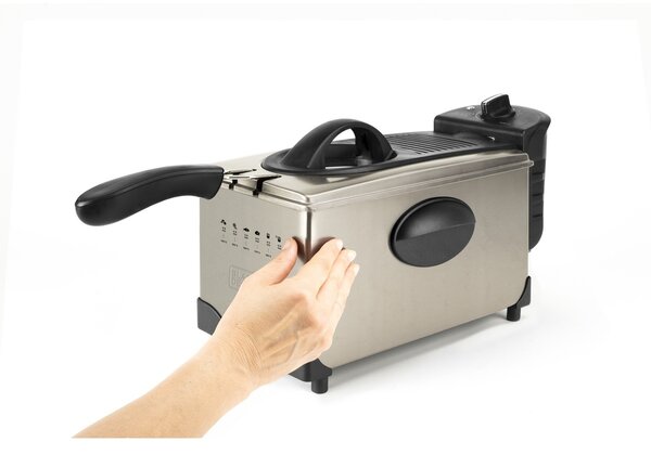 Black+Decker BXDF2100E Fritéza, Nerez
