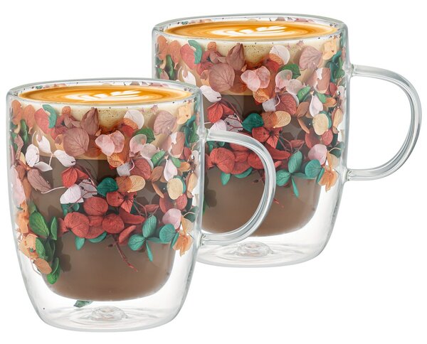 4Home Termo sklenice Bloom Hot&Cool 400 ml, 2 ks