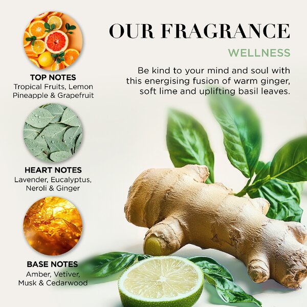 Baylis & Harding Wellness Ladies - sada tělové péče a svíčky, 3 ks