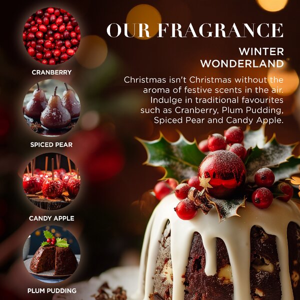 Baylis & Harding Winter Wonderland - sada tělové péče a svíčky, 4 ks