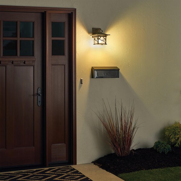 VENKOVNÍ NÁSTĚNNÉ SVÍTIDLO, 20,3/22,2/23,7 cm Elstead Lighting - Venkovní nástěnná světla