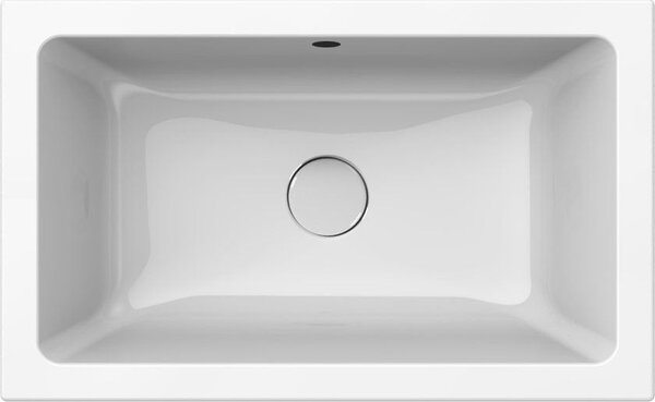 GSI Kube X umyvadlo 60x37 cm obdélníkový pod pult bílá lesk 8953911