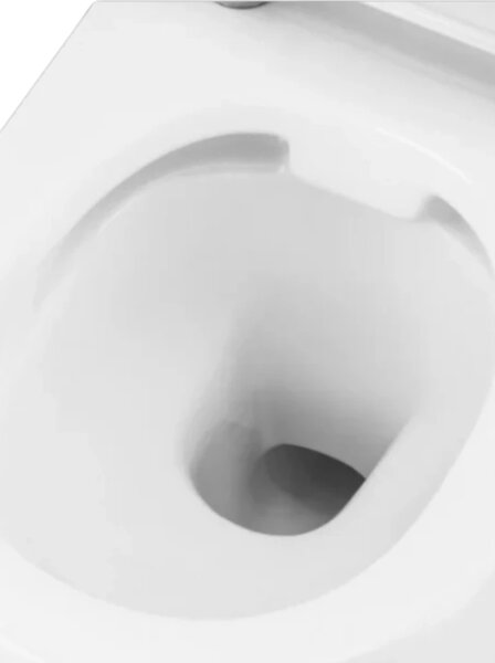 WC SET Geberit DuoFix s WC mísou Corona, bílá + tlačítko Delta 50, bílé + izolační deska