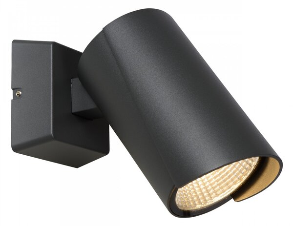 Lucide 27896/12/29 LED venkovní nástěnné svítidlo Manali 1x12W | 988lm | 2700 | IP65 - černá