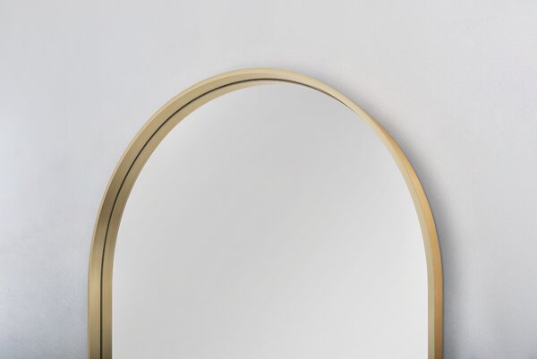 Dubiel Vitrum Gala Gold zrcadlo 45x80 cm zlatá 5905241013398