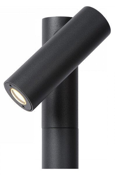 Lucide 27895/05/29 LED zahradní sloupek Tatum 1x4,5W | 417lm | 3000K | IP65 - černá