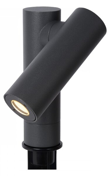 Lucide 27894/05/29 LED zahradní sloupek Tatum 1x4,5W | 417lm | 3000K | IP65 - k zapíchnutí, černá