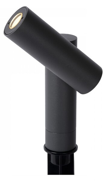 Lucide 27894/05/29 LED zahradní sloupek Tatum 1x4,5W | 417lm | 3000K | IP65 - k zapíchnutí, černá
