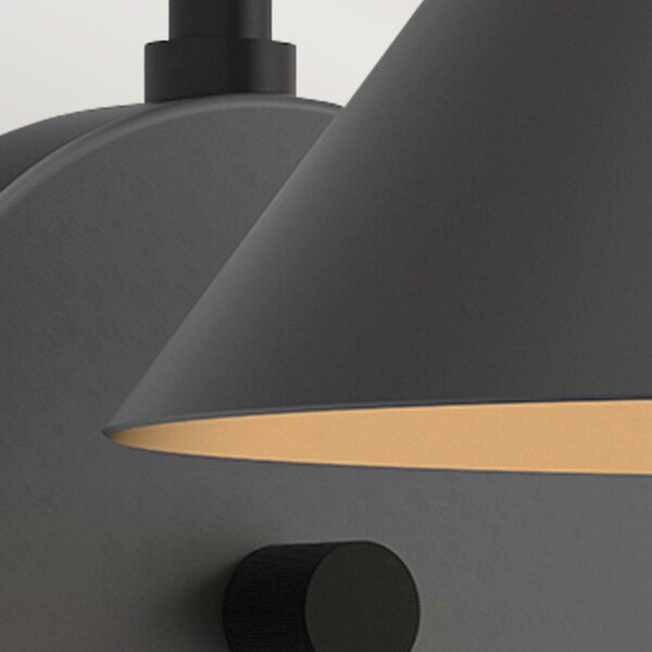 NÁSTĚNNÉ SVÍTIDLO, 21,3/19,7/26,7 cm Elstead Lighting - Bodová světla