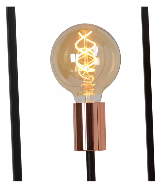 Lucide 08724/03/30 stojací lampa Arthur 3x40W|E27