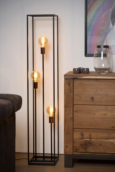 Lucide 08724/03/30 stojací lampa Arthur 3x40W|E27