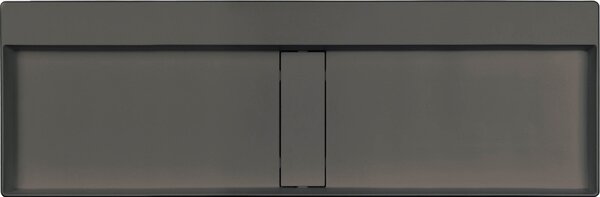 Deante Blur umyvadlo 120x40 cm obdélníkový na pult antracitová matný CQB_TU2S