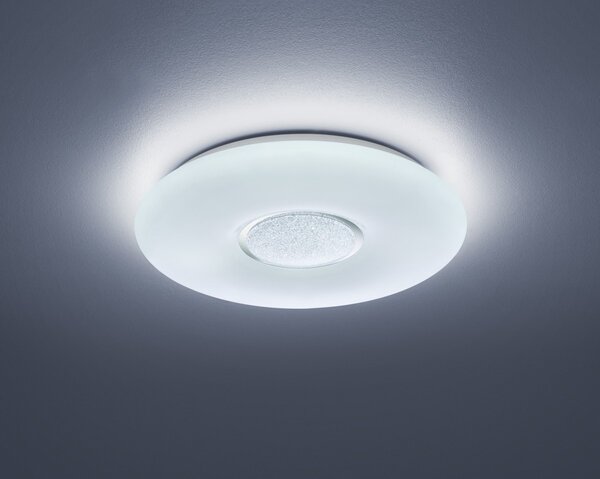 Trio R67541101 LED stropní svítidlo Akina 1x21W | 2100lm | 3000-5500K - stmívatelné, nastavení teploty osvětlení, noční režim, dálkové ovládání, bílá