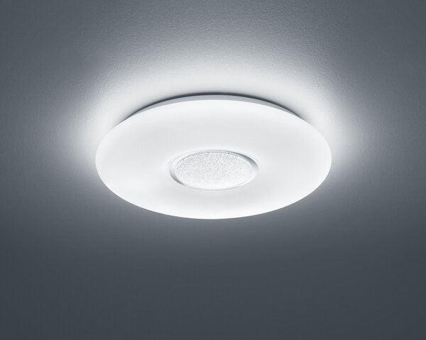 Trio R67541101 LED stropní svítidlo Akina 1x21W | 2100lm | 3000-5500K - stmívatelné, nastavení teploty osvětlení, noční režim, dálkové ovládání, bílá