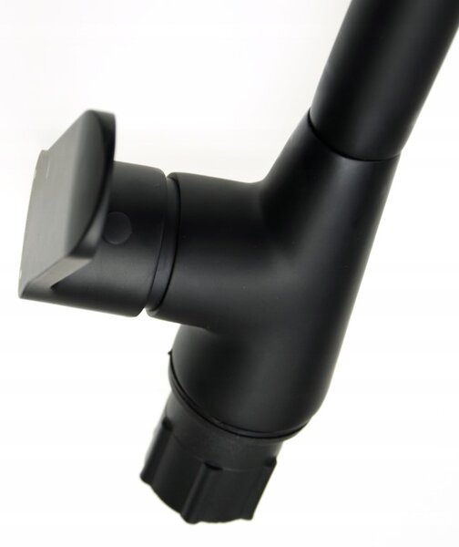 Invena Siros, stojánková dřezová baterie, černá matná, BZ-90-L04-A
