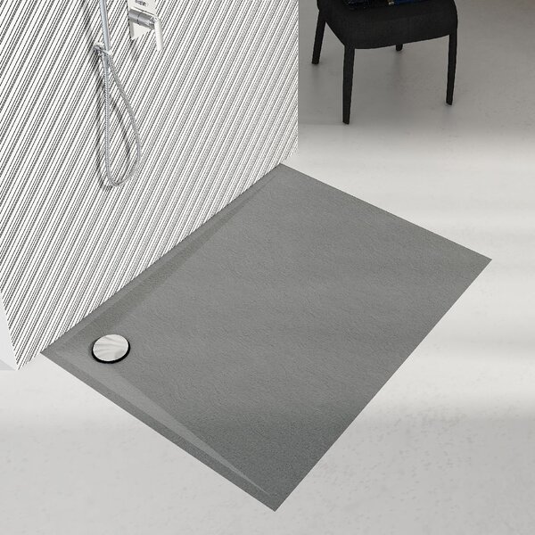 Schedline Libra Anthracite Stone obdélníková sprchová vanička 80x70 cm antracitová 3SP.L1P-7080/A/ST
