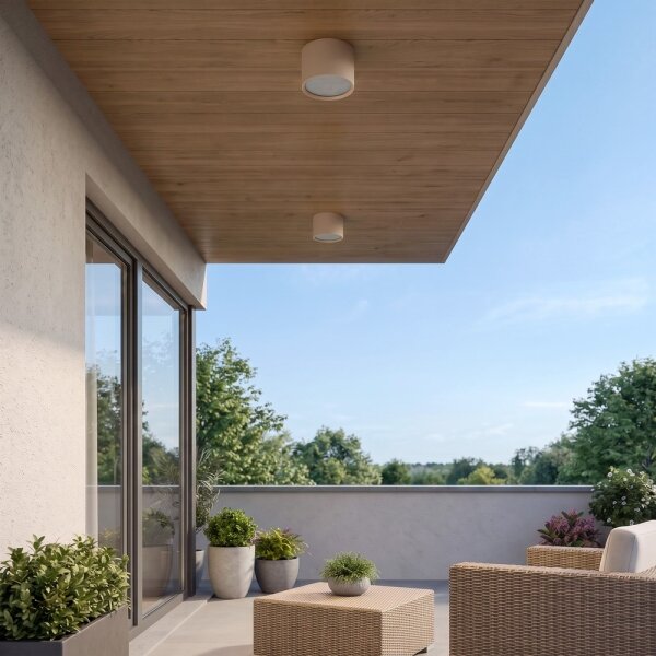 BRILAGI - Koupelnové bodové svítidlo SMOOTH 1xGX53/15W/230V 60x82 mm béžová IP54