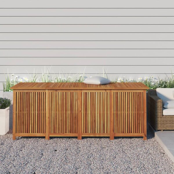Zahradní úložný box 200 x 80 x 75 cm masivní akáciové dřevo