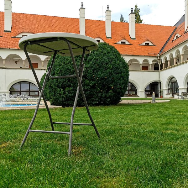 BRIMO Barový stolek - 80cm - kulatý