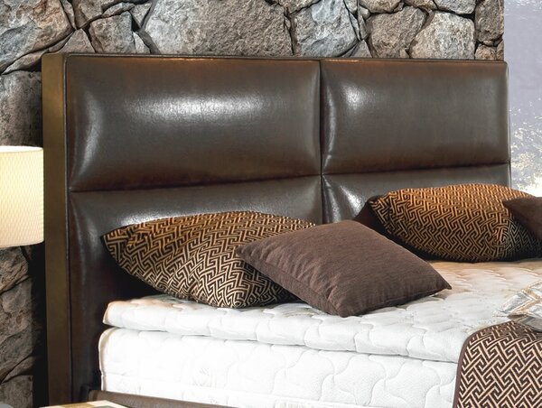 Americká postel boxspring LUIGI 200x200, s úložným prostorem