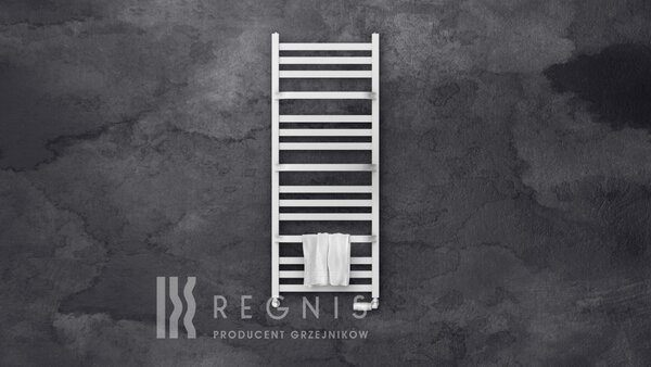 Regnis LOX DUO, topné těleso 300x1500mm, 644W, černá matná, LOXDUO1500/300/D270/BLACK