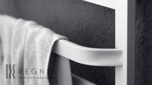 Regnis LOX DUO, topné těleso 300x1500mm, 644W, černá matná, LOXDUO1500/300/D270/BLACK