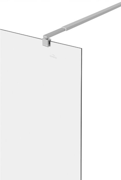 Invena Walk-In, sprchová zástěna 80X200cm, 8mm čiré sklo, chromový profil, INV-AK-32-186-O