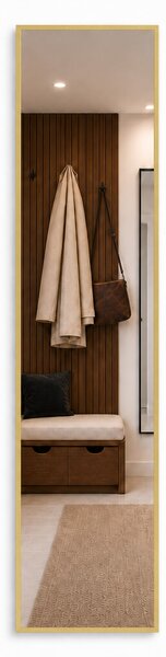 Baltica Design Aluma zrcadlo 40x160 cm obdélníkový zlatá 5904107933542