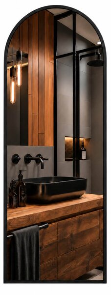 Baltica Design Aluma zrcadlo 50x100 cm černá 5904107933658