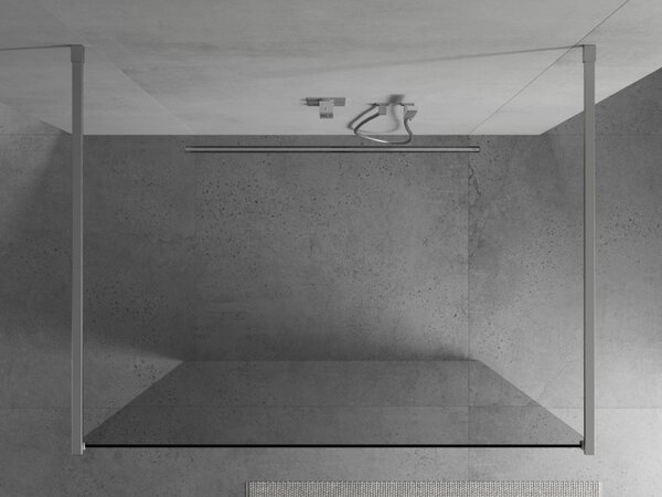 Mexen Kioto, sprchová zástěna Walk-In 105 x 200 cm, 8mm čiré sklo, chromový profil, 800-105-002-01-00