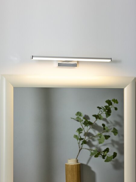Lucide 79297/08/12 LED koupelnové svítidlo nad zrcadlo Onno 1x8W | 560lm | 3000K | IP44 - chrom