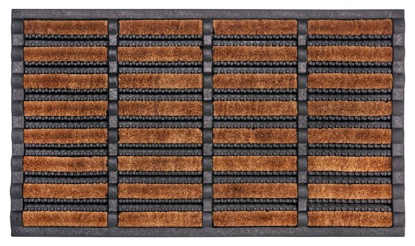 Rohožka Mix Mats Brushes 105647 Black Cocos 40x60 cm